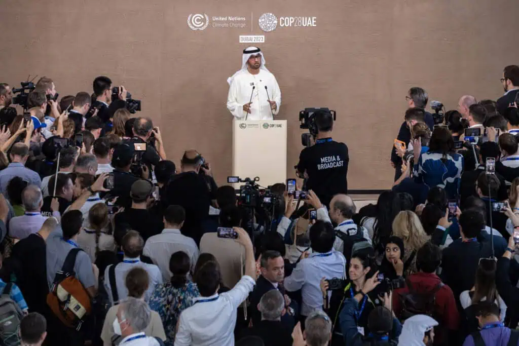 COP28 UAE, Press Meeting
