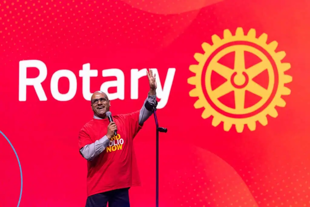 Speaker at the Rotary International Convention in Calgary, AB
